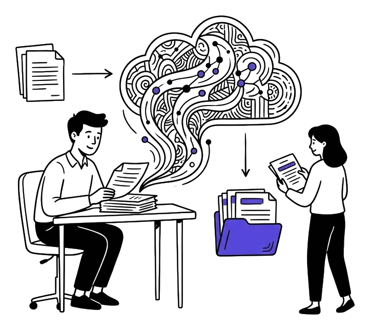 Minh họa cho Quy trình AI Inference cơ bản