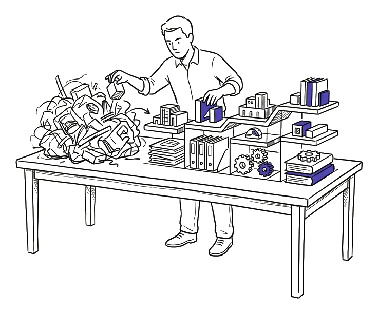 Quy trình cải thiện prompt AI theo từng vòng - Learn AI Mindset Minh họa cho Quy trình cải thiện prompt AI theo từng vòng